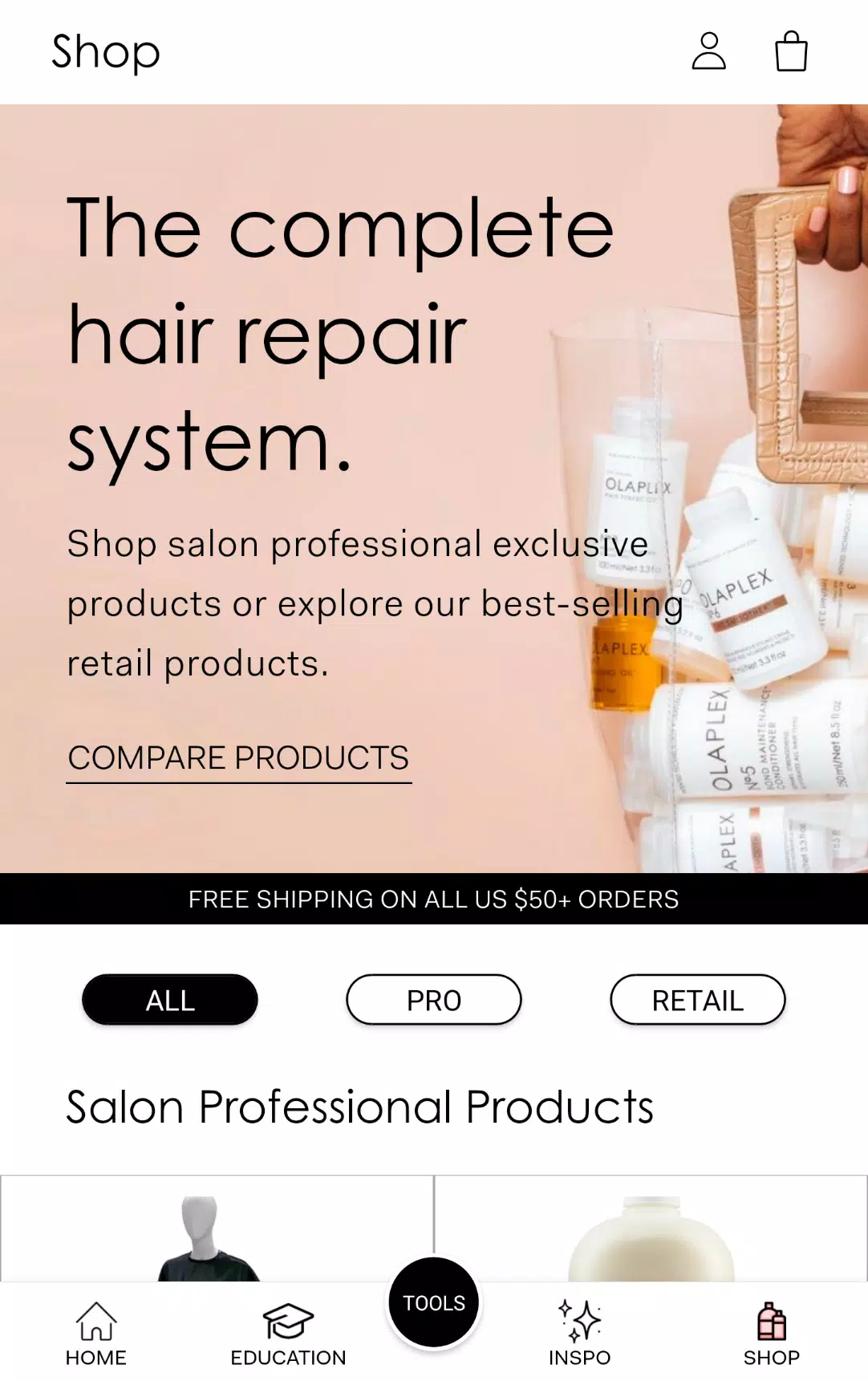 Olaplex Pro Screenshot 4