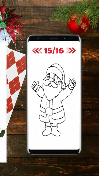 Screenshot Christmas Drawing App 2