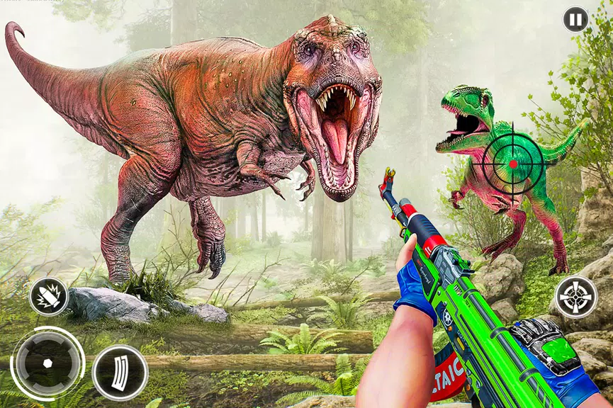 Super Dino Hunting Zoo Games屏幕截圖1