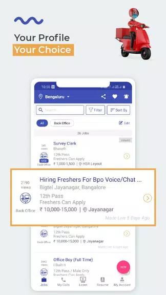 WorkIndia Job Search App screenshot 4