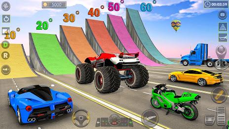 Superhero Game: Ramp Car Stunt屏幕截圖3