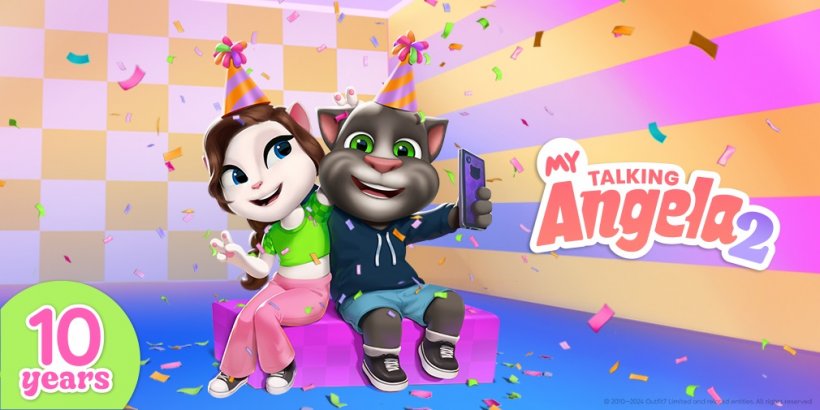 Ipinagdiriwang ng My Talking Angela 2 ang ika-10 kaarawan ng serye sa kaganapan ng Party with a Friend