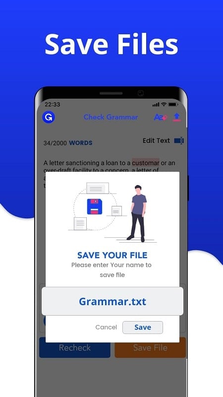 Grammar Checker Capture d’écran3