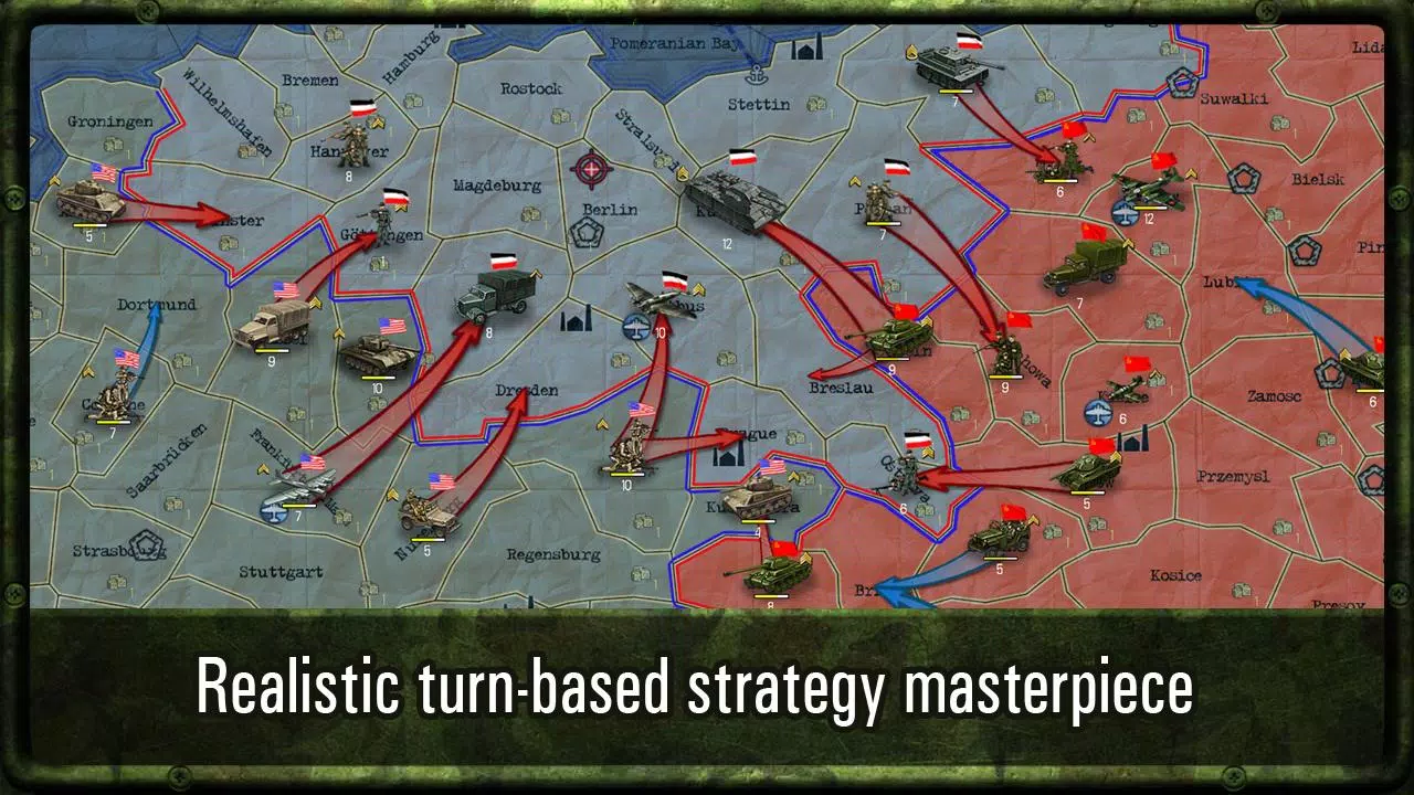 Strategy & Tactics: WW2 ဖန်သားပြင်ဓာတ်ပုံ 1