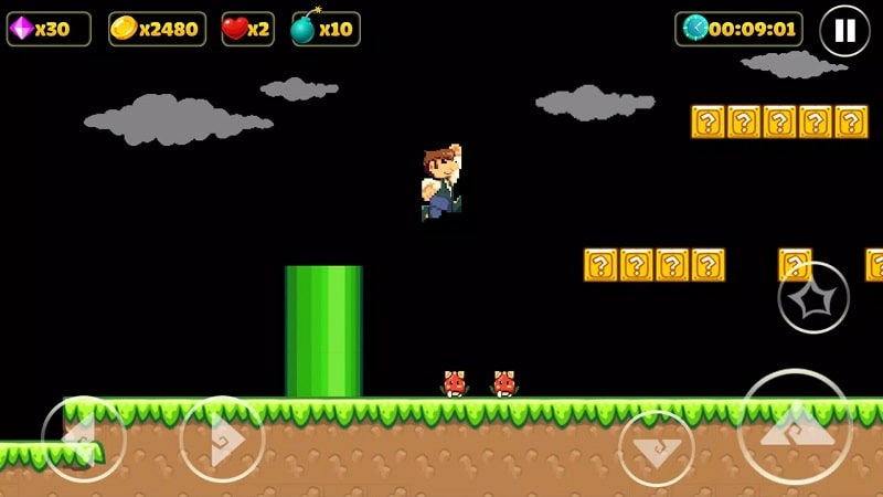 Super Pep's World - Run Game Capture d’écran3