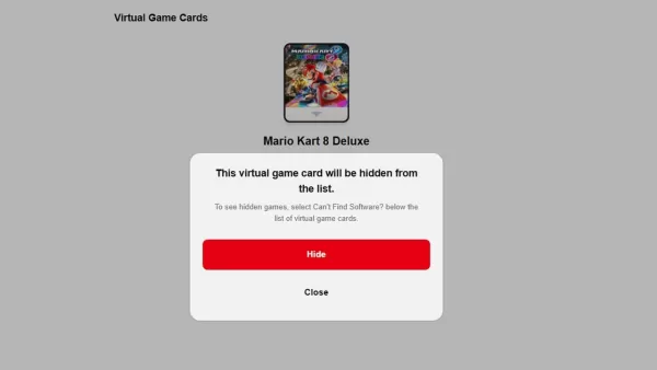 Ang Nintendo ay nagbubukas ng bagong system upang itago ang mga kard ng laro