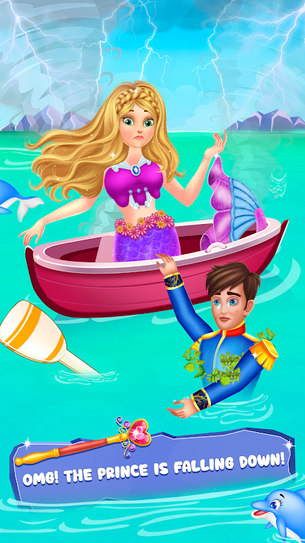 Princess life love story games экрана 2