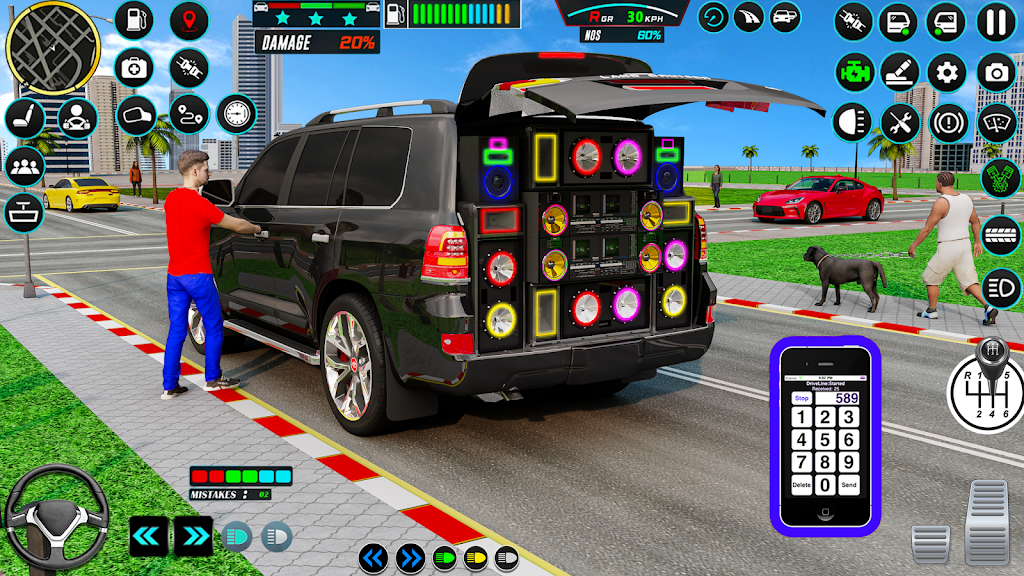 ภาพหน้าจอ Multistory Car Crazy Parking 2