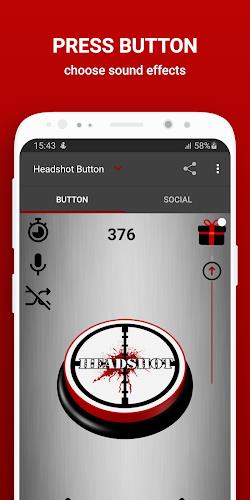 Boom Headshot Sound Button स्क्रीनशॉट 3