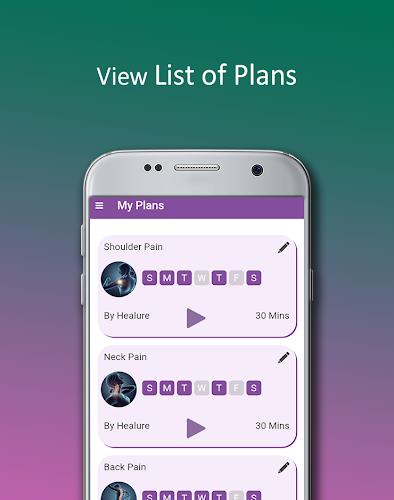 Healure: Physiotherapy Exercis ảnh chụp màn hình 4