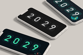 Flip clock & floating widget ကိုဖန်သားပြင်3