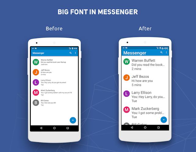 Big Font - Change Font Size & Text Size屏幕截圖3