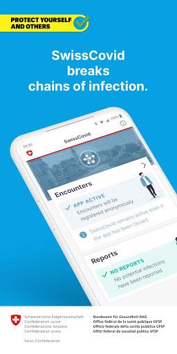 SwissCovid captura de pantalla 2