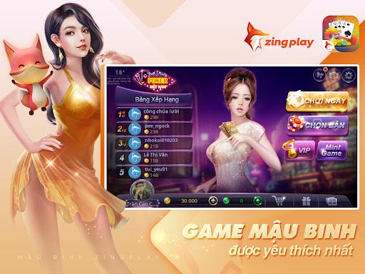 Poker VN ZingPlay ( Mậu Binh)屏幕截圖1