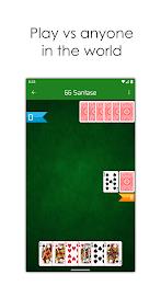 66 Online - Santase Card Game ảnh chụp màn hình 1