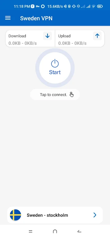 Sweden VPN - Fast & Secure 스크린 샷 2