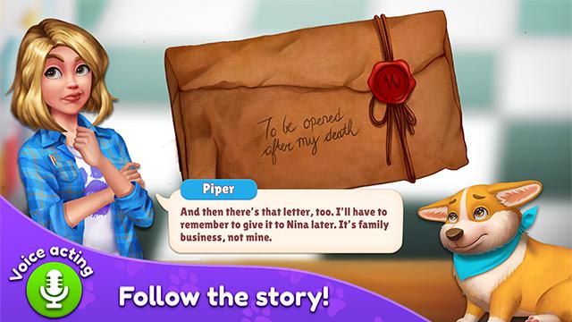 Piper's Pet Cafe - Solitaire Capture d’écran3