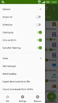 Advanced Download Manager ကိုဖန်သားပြင်3