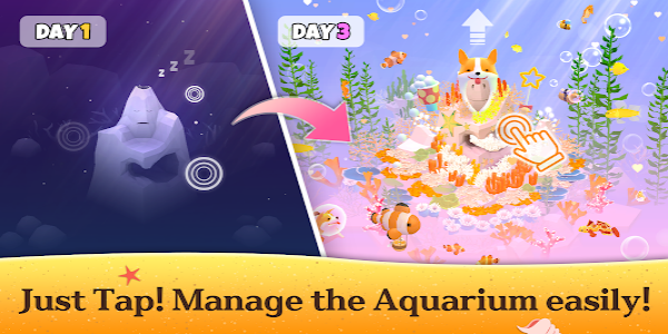 Tap Tap Fish AbyssRium Mod 스크린 샷 1