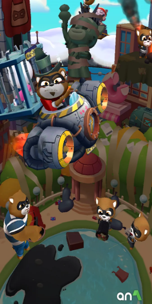 Talking Tom Hero MOD Screenshot 2