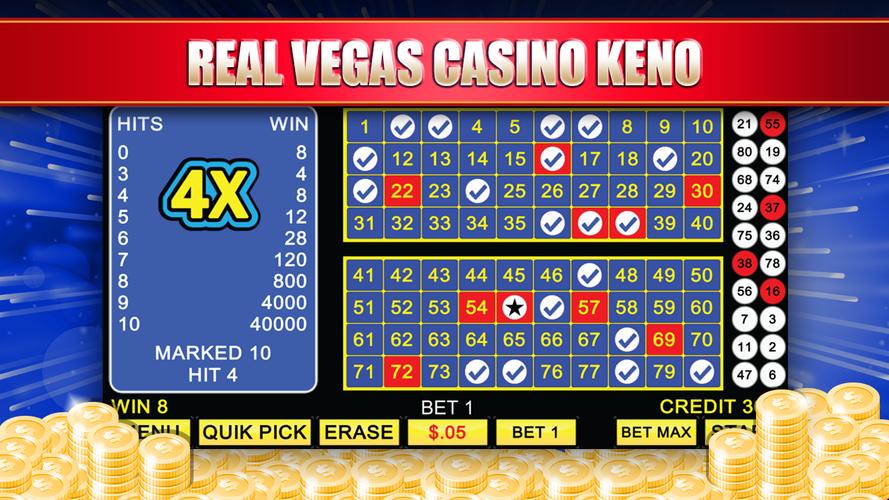Screenshot Keno Super 4X 1