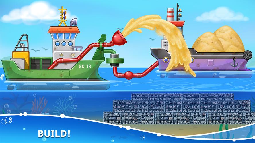 Juegos de barcos, construccion captura de pantalla 4