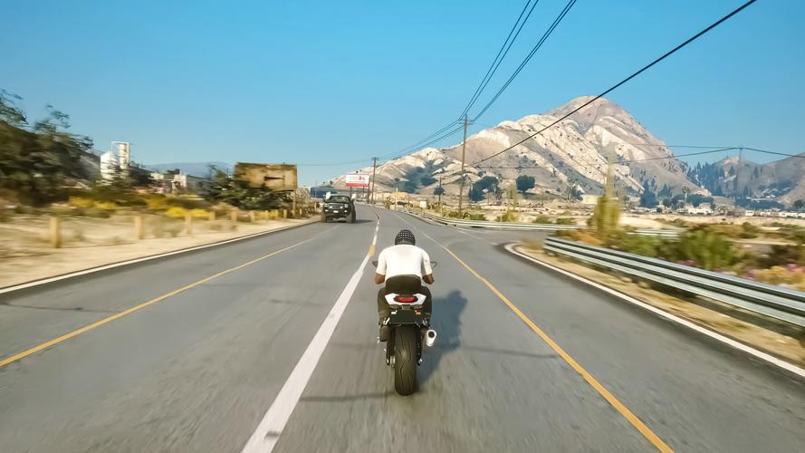 Highway Bike Traffic Racer 3D ảnh chụp màn hình 2