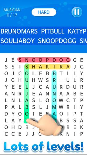 Word Search - Connect letters captura de pantalla 3