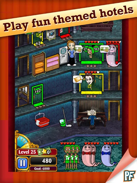 Hotel Dash экрана 3