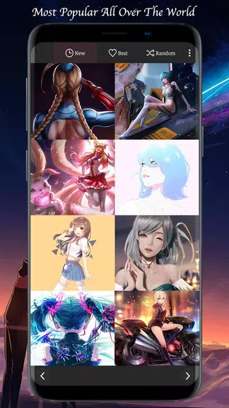 Sexy Anime Girls HD 4K Wallpapers(Manga Comic)屏幕截圖3
