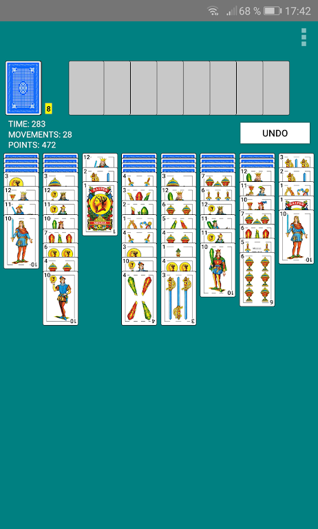 Spanish Spider Solitaire ảnh chụp màn hình 2