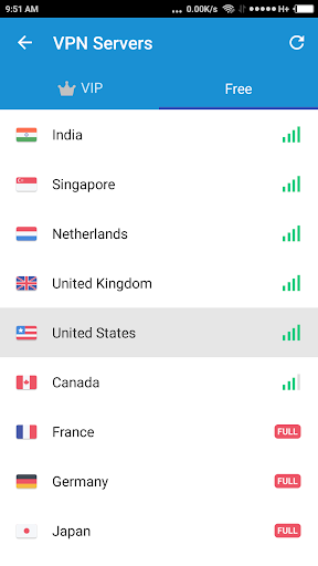 VPN Hotspot - Free Unblock proxy Screenshot 1