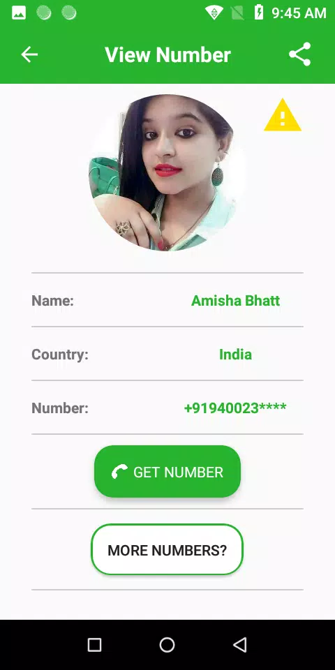 Girls Phone Number for Chat Screenshot 4