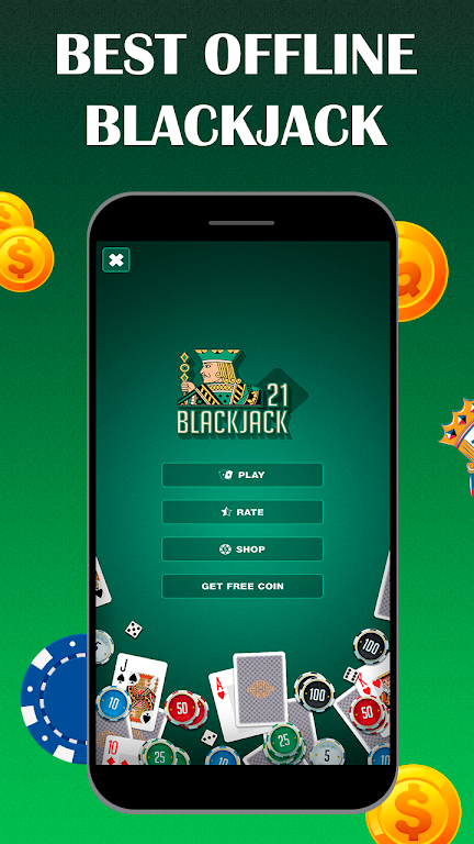 Royal Blackjack 21 screenshot 1