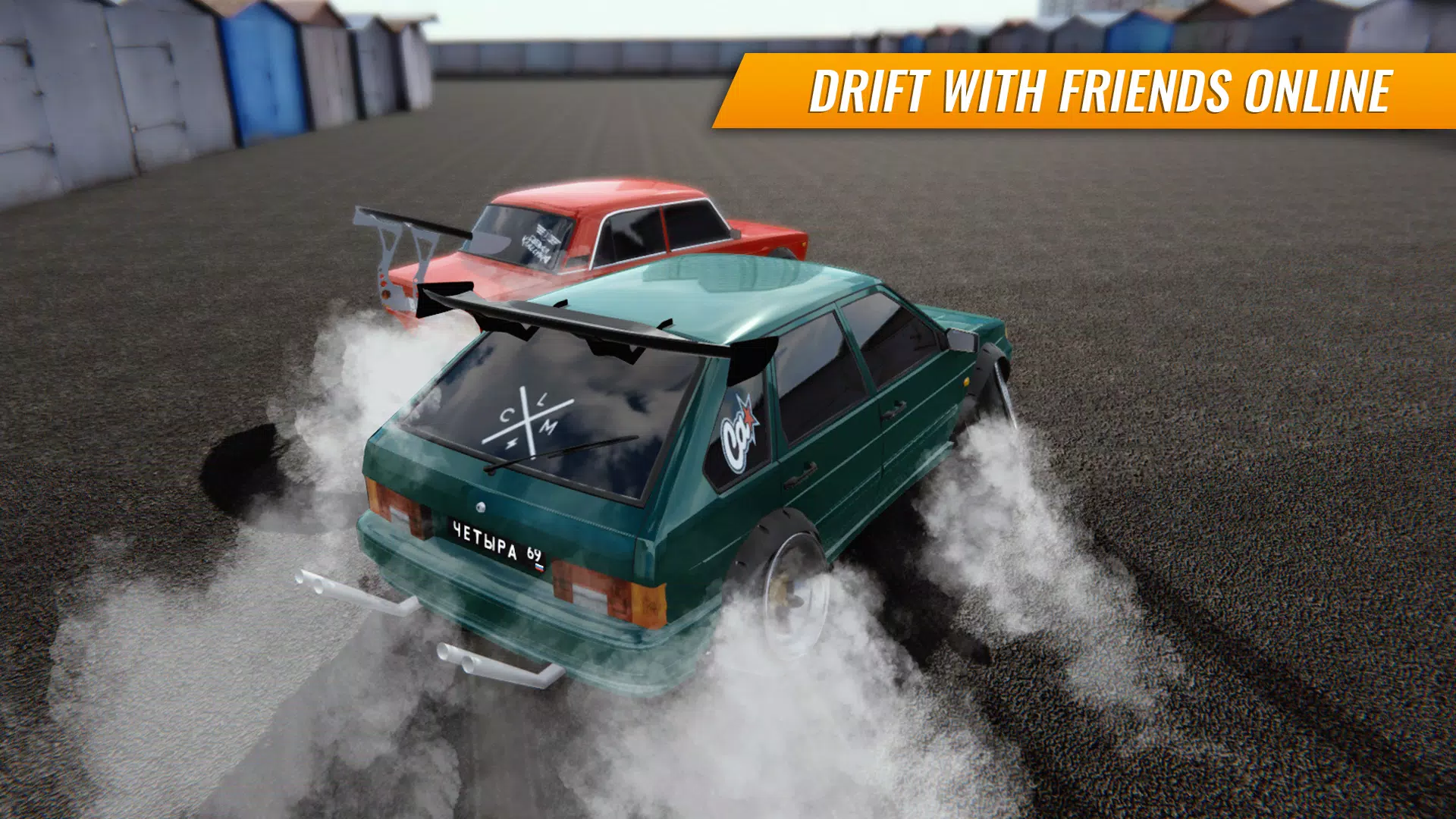 Russian Car Drift屏幕截圖1