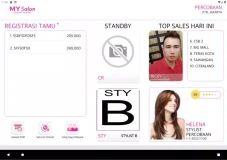 My Salon Cabang screenshot 2