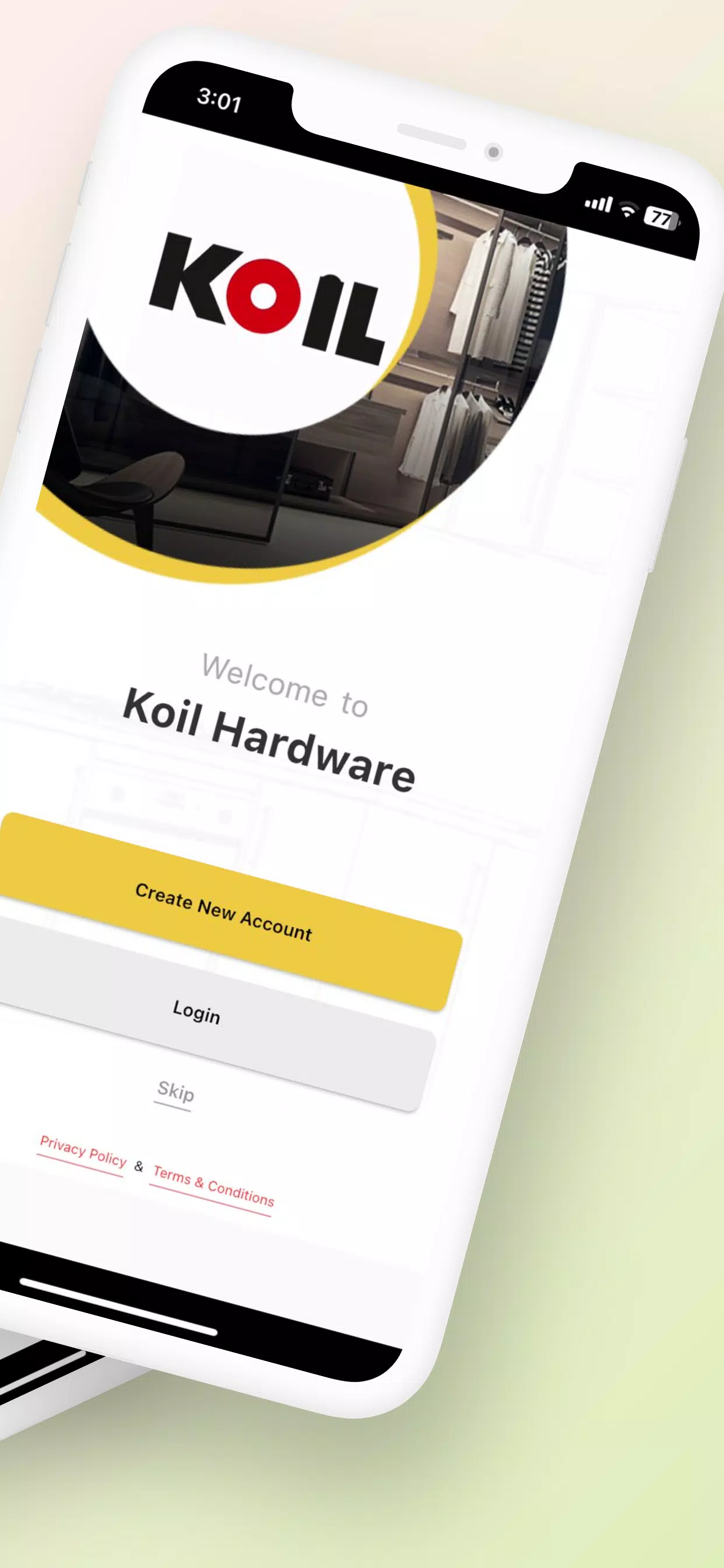 ภาพหน้าจอ Koil Hardware 2