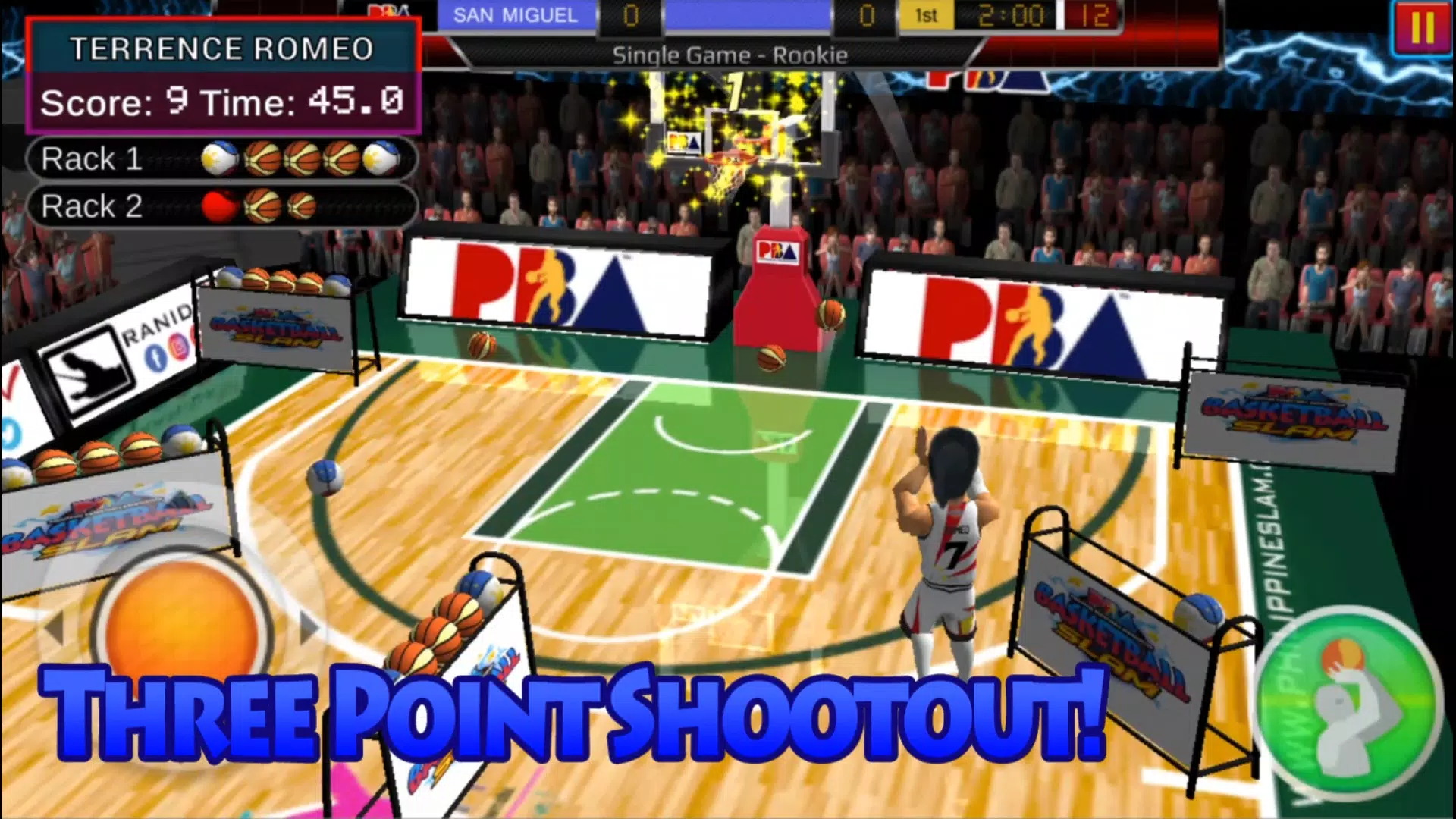 Basketball Slam! Captura de tela 3