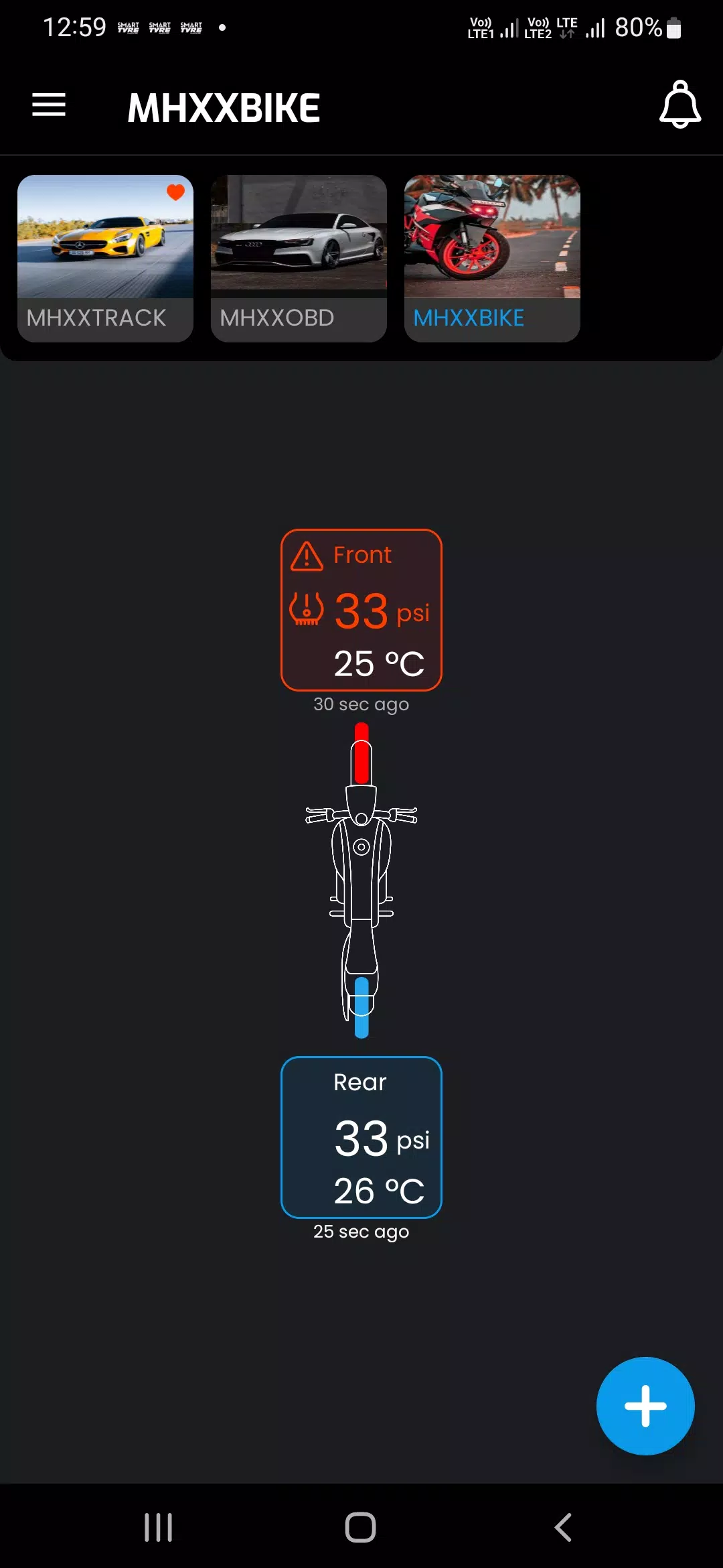 SMART TYRE CAR & BIKE Capture d'écran 2