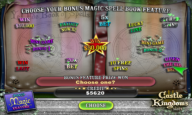 Castle Kingdoms Magic Dragon Legend Slots FREE屏幕截圖3