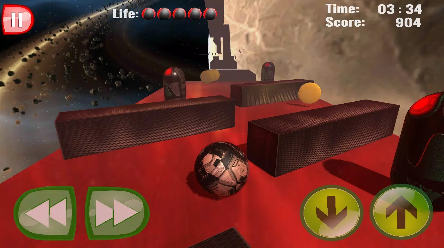 Space Ball: Balance Game ภาพหน้าจอ 1