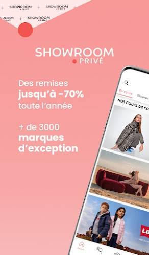 Screenshot Showroomprive 1