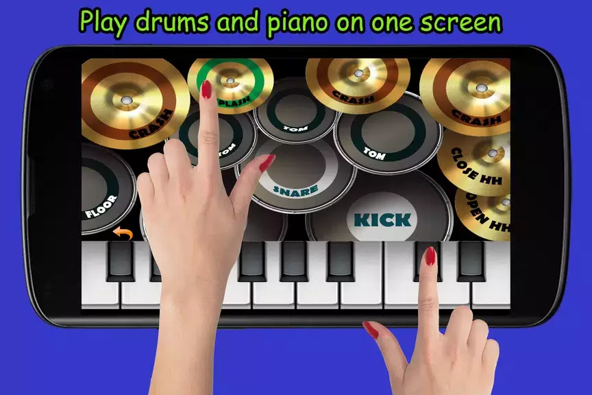 Screenshot Blue Drum - Piano 1