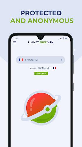 Free VPN Proxy by Planet VPN Capture d’écran3