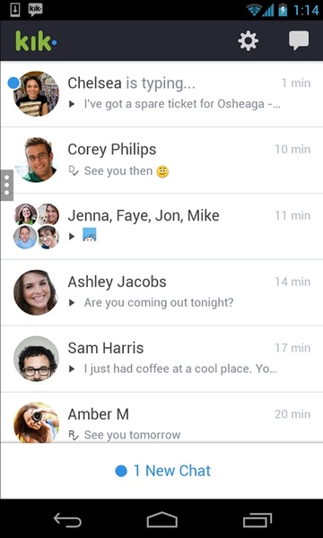 Kik Messenger Screenshot 2