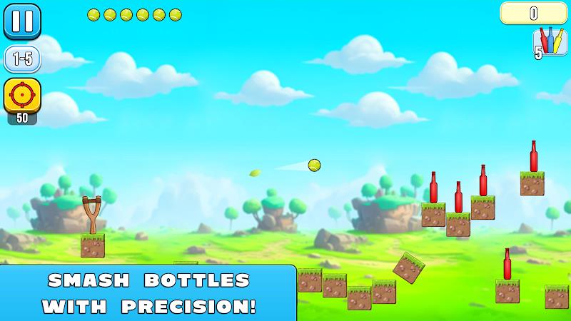 Hit Bottles Knock Down screenshot 1