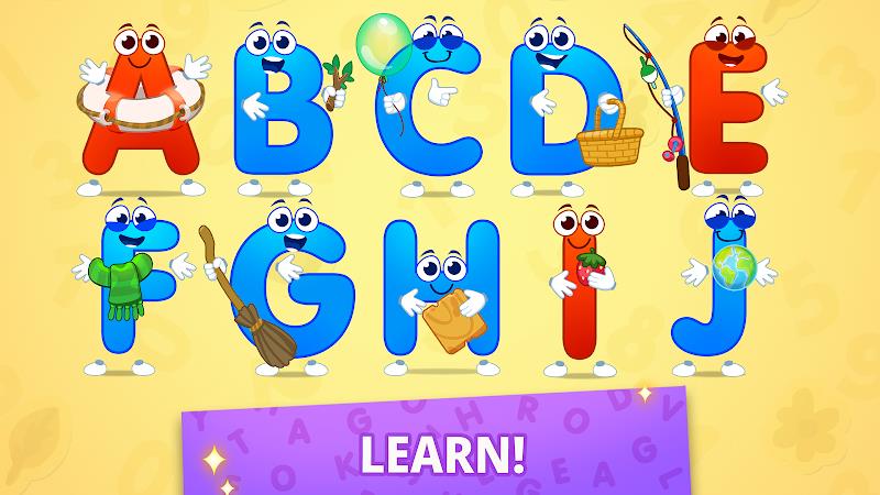 ภาพหน้าจอ ABC kids! Alphabet, letters 3