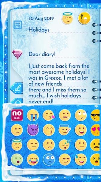 Screenshot Winter Princess Diary 1