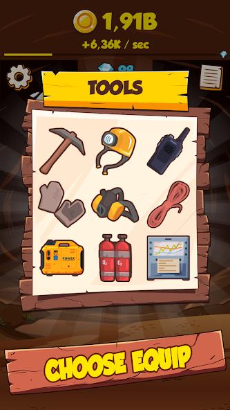 Idle Miner Clicker: Tap Tycoon Mod屏幕截圖4