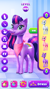 Magical Unicorn Candy World 스크린 샷 2